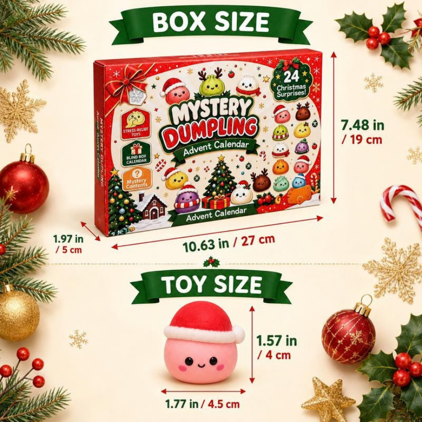 Mini Mystery Dumpling Advent Calendar