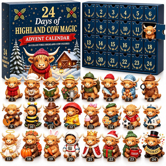 Highland Cow Advent Calendar